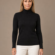 Tiffosi Abbigliamento Dolcevita a maglia fine 