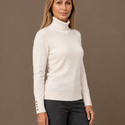 Tiffosi Abbigliamento Dolcevita a maglia fine 