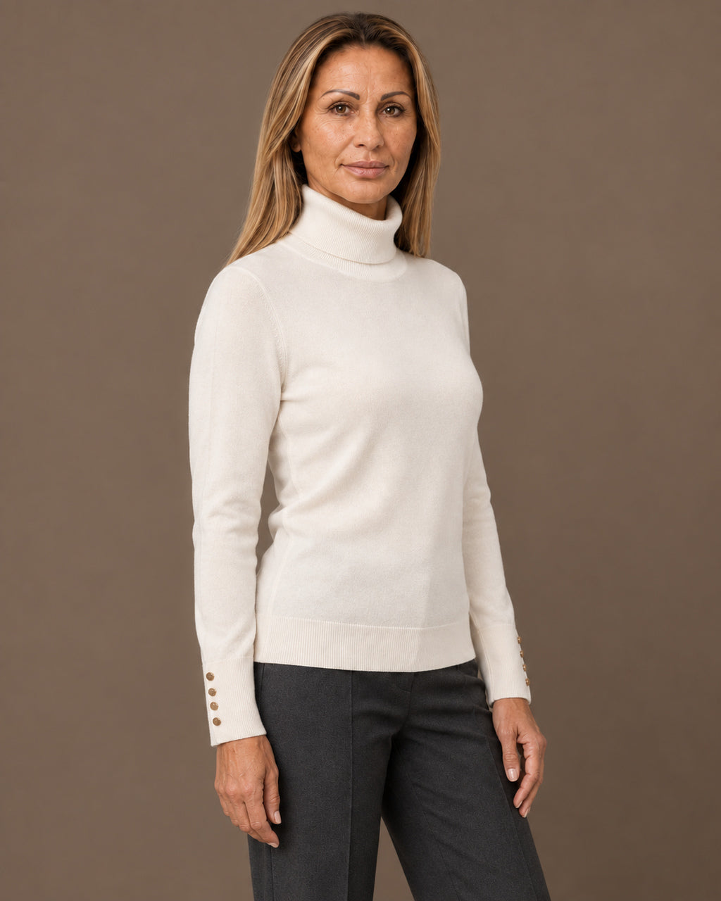 Tiffosi Abbigliamento Dolcevita a maglia fine 