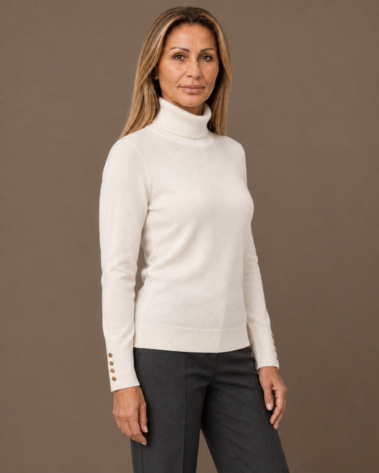 Tiffosi Abbigliamento Dolcevita a maglia fine 