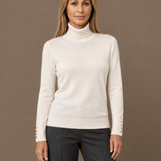 Tiffosi Abbigliamento Dolcevita a maglia fine 