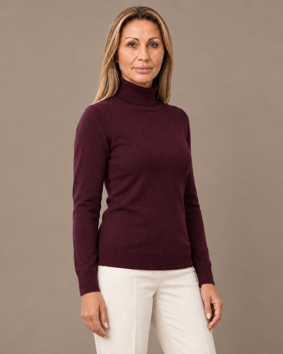 Tiffosi Abbigliamento Dolcevita a maglia fine 