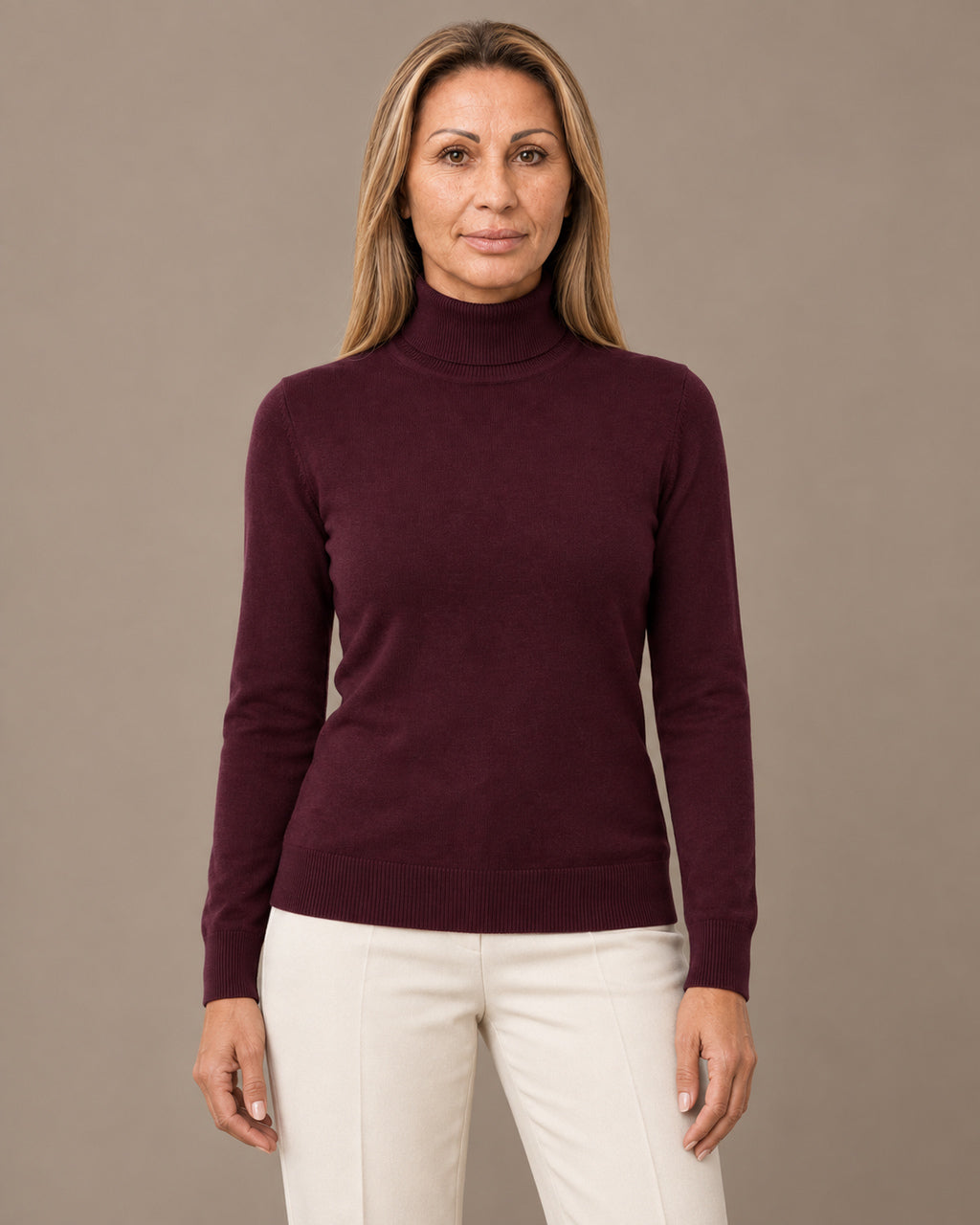 Tiffosi Abbigliamento Dolcevita a maglia fine 
