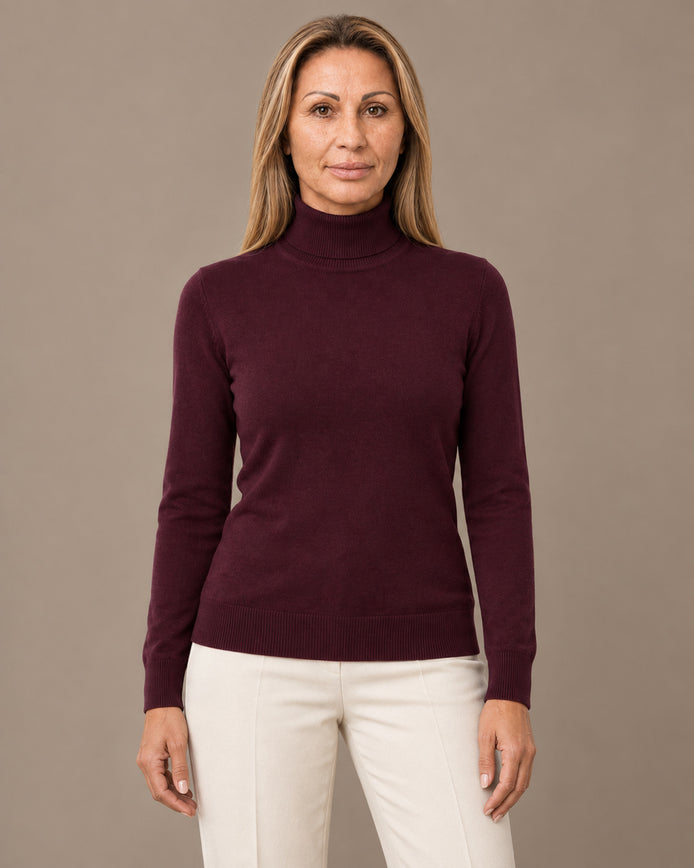 Tiffosi Abbigliamento Dolcevita a maglia fine 