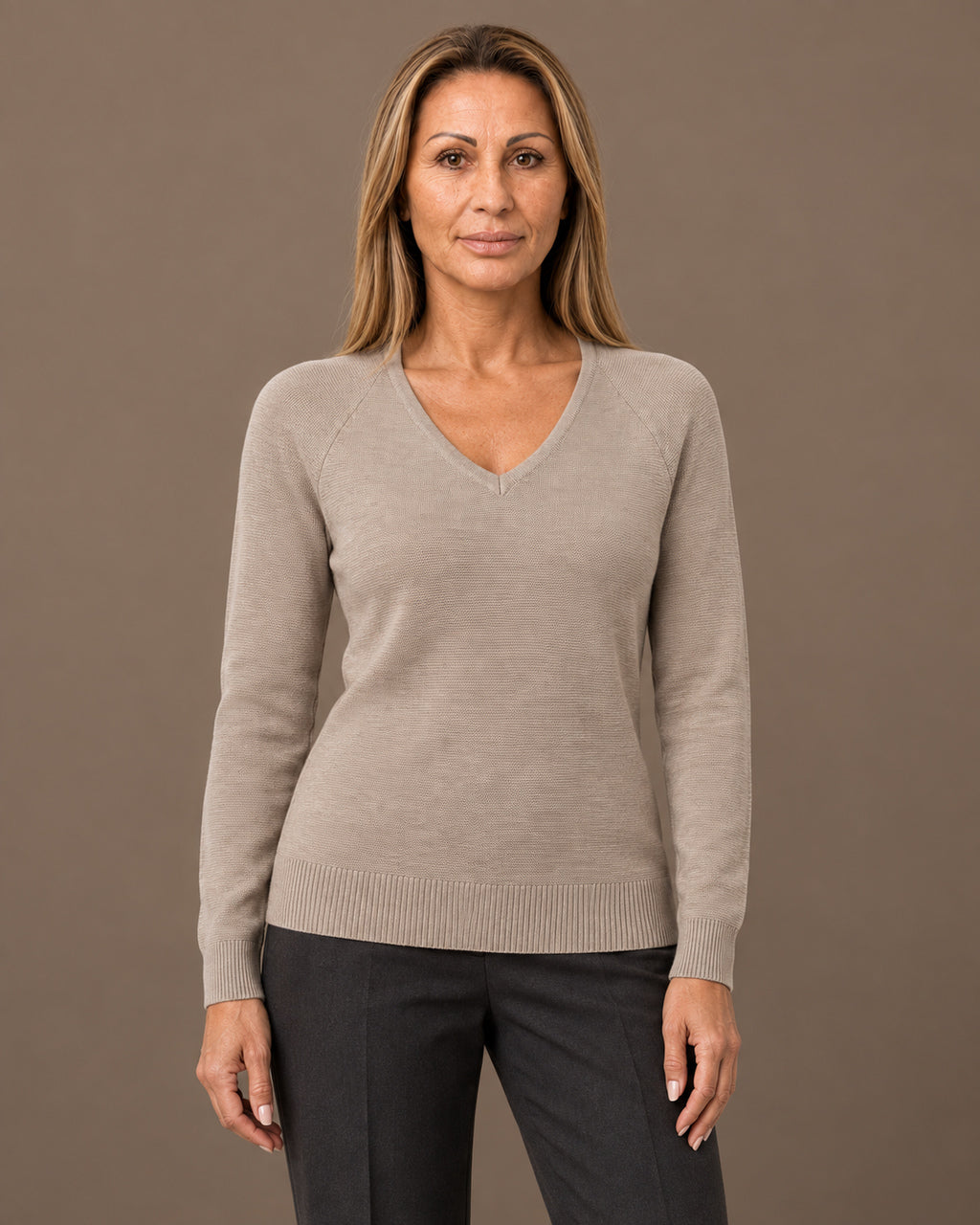 Tiffosi Abbigliamento Maglia con scollo a V e maniche raglan 