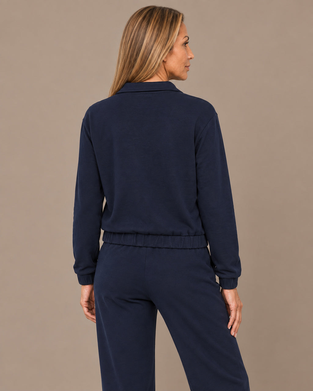 Tiffosi Abbigliamento Felpa con scollo a V e fondo elasticizzato 
