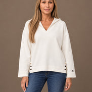 Tiffosi Abbigliamento Felpa corta con cappuccio 