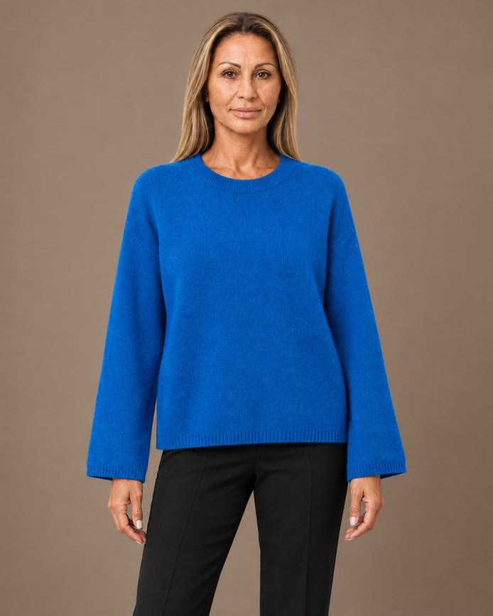 Tiffosi Abbigliamento Maglia ampia girocollo con spalle scese 