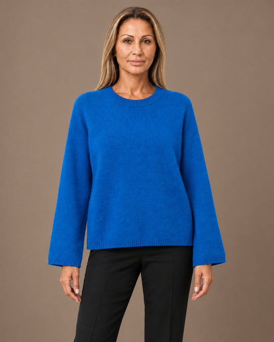 Tiffosi Abbigliamento Maglia ampia girocollo con spalle scese 