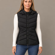 Tiffosi Abbigliamento Gilet trapuntato con cappuccio 