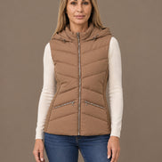 Tiffosi Abbigliamento Gilet trapuntato con cappuccio 