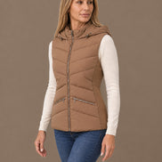 Tiffosi Abbigliamento Gilet trapuntato con cappuccio 