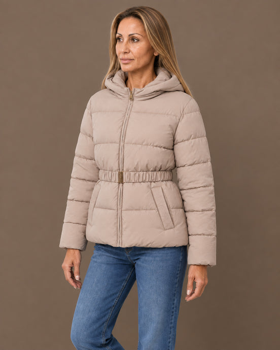 Tiffosi Abbigliamento Giacca trapuntata con cintura 