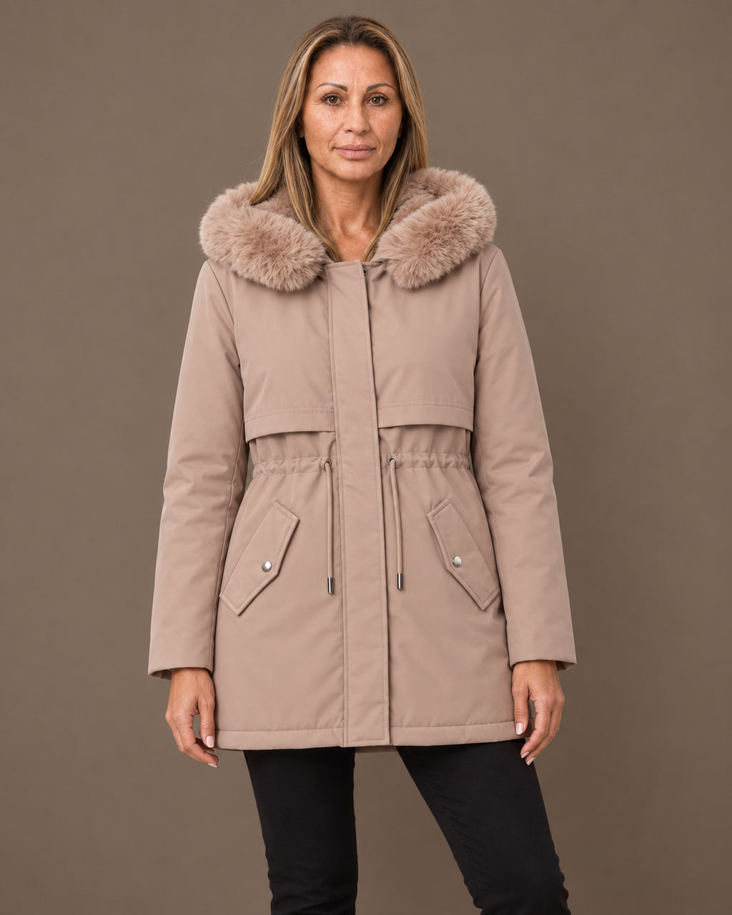 Tiffosi Abbigliamento Giacca con cappuccio e tasche con patta 