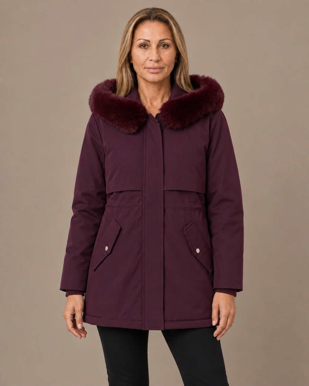 Tiffosi Abbigliamento Giacca con cappuccio e tasche con patta 