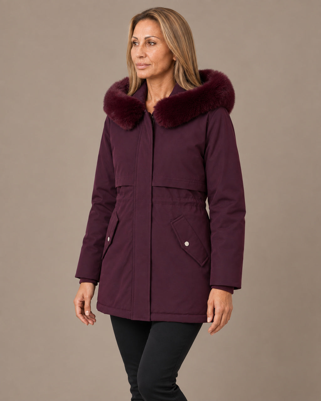 Tiffosi Abbigliamento Giacca con cappuccio e tasche con patta 