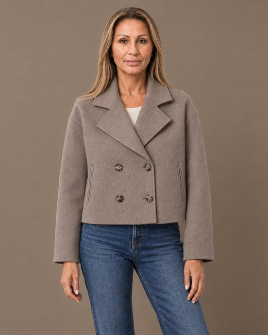 Tiffosi Abbigliamento Cappotto corto doppiopetto 