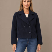 Tiffosi Abbigliamento Cappotto corto doppiopetto 