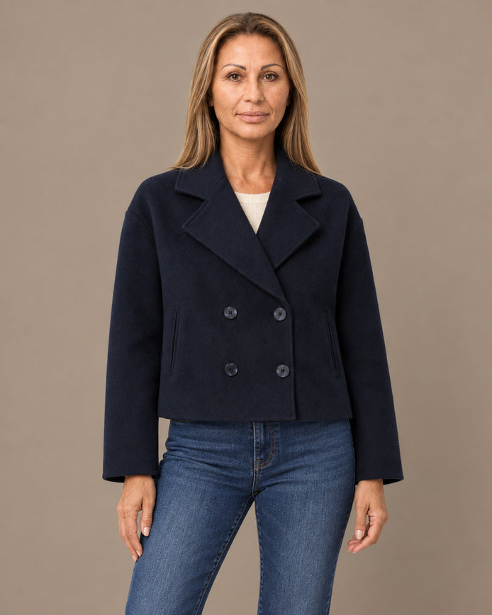 Tiffosi Abbigliamento Cappotto corto doppiopetto 