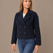 Tiffosi Abbigliamento Cappotto corto doppiopetto 