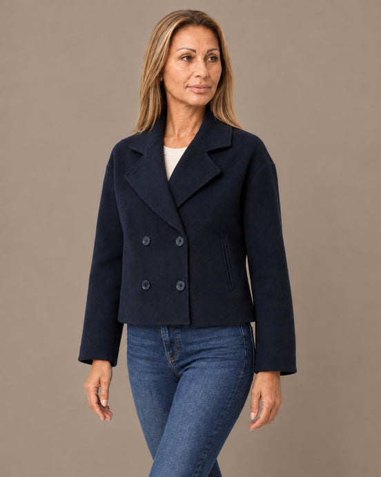 Tiffosi Abbigliamento Cappotto corto doppiopetto 