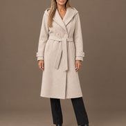 Tiffosi Abbigliamento Cappotto doppiopetto con cintura 