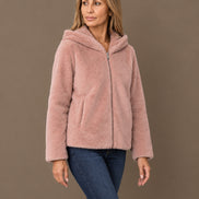 Tiffosi Abbigliamento Giacca corta effetto pelliccia 