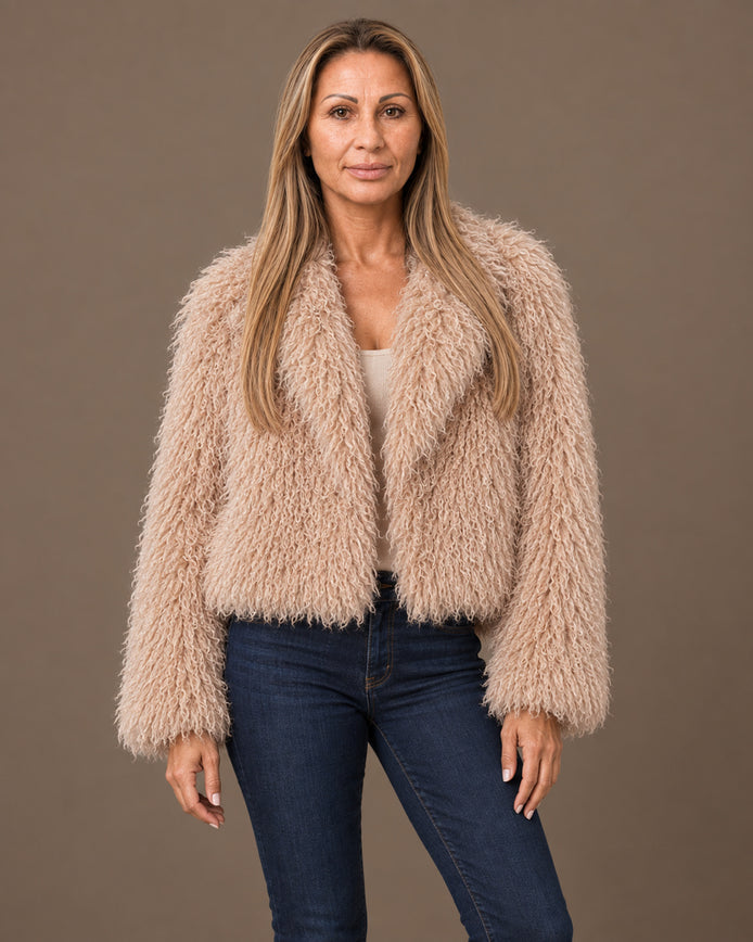 Tiffosi Abbigliamento Giacca a pelo lungo con revers 