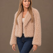 Tiffosi Abbigliamento Giacca a pelo lungo con revers 