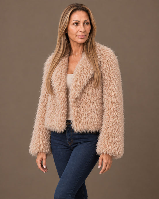 Tiffosi Abbigliamento Giacca a pelo lungo con revers 