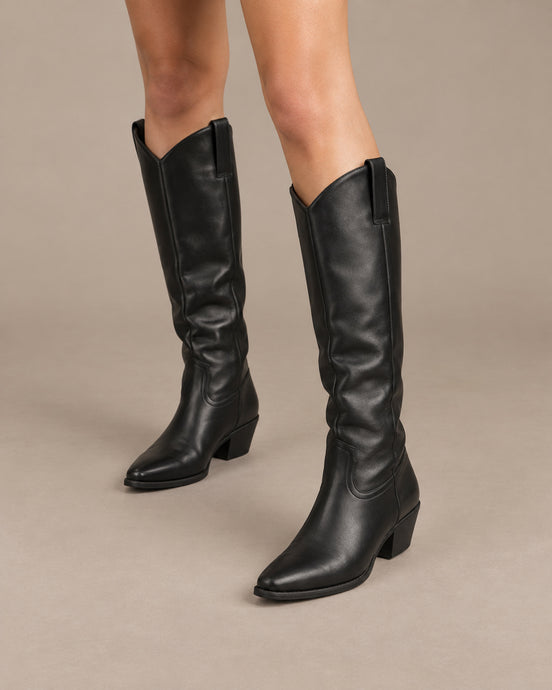Tiffosi Abbigliamento Stivali western con bordo sagomato 