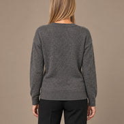 Tiffosi Abbigliamento Maglia con scollo a V e maxi rombi 